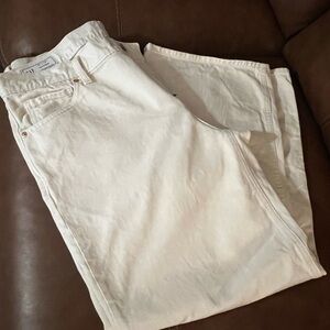 GAP Off-White Low Stride Trousers